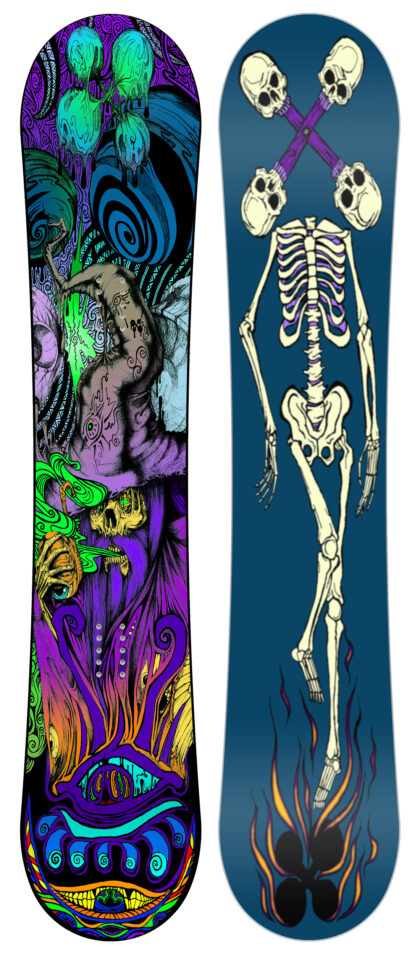 WIZARD STICK Candleman Snowboards New Zealand made