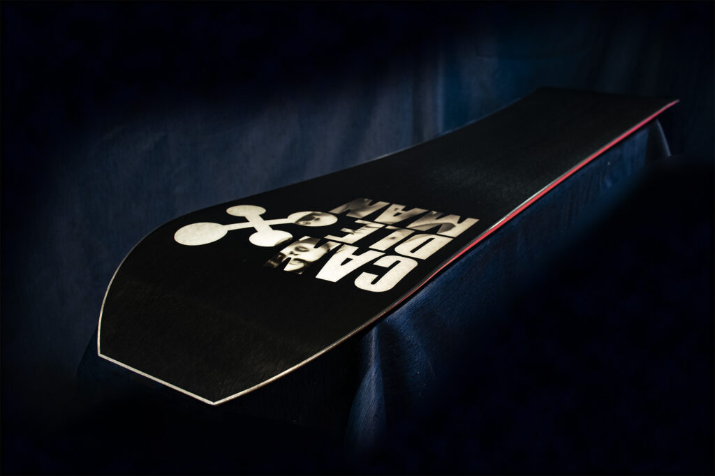Candleman Snowboards weapon of shred