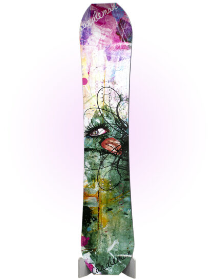 New Zealand made snowboard mess