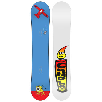 New Zealand made snowboard by Candleman Snowboards, Kinetic
