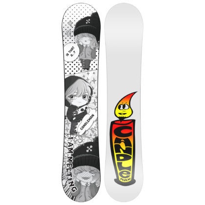 New Zealand made snowboard by Candleman Snowboards, the Melts