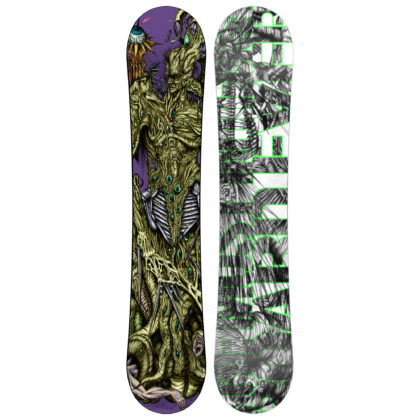 New Zealand made snowboard by Candleman Snowboards, MIBE